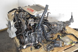 JDM 1989 1992 MAZDA RX7 FC3S TURBO 2 1.3L 13B ENGINE 5 SPEED TRANSMISSION 