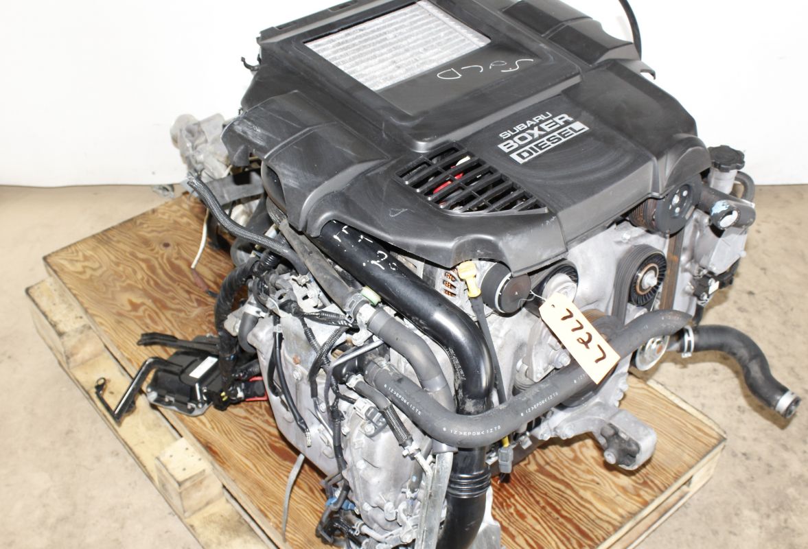 Subaru EE20 Engine 6 Speed Manual Trans Turbo Diesel